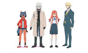 Netflix will bulk up its impressive library of original content once again in april, with new seasons of money heist; New Anime From Little Witch Academia Creator Announced Streaming On Netflix Japan Ign Joker Brand Logo Design Inspiration Branding Brand Color Palette
