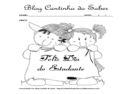 Desenhos para colorir, recortar vários desenhos do dia das crianças para imprimir, colorir e pintar. Dia Do Estudante 5Âº A Producoes De Textos Ppt Video Online Carregar