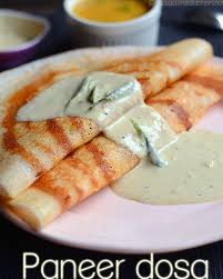 Easy Paneer Dosa Recipe Indian Breakfast Recipes Raks Kitchen Recipe Dosa Recipe Indian Food Recipes Vegetarian Recipes