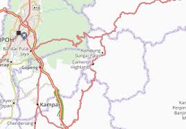 Learn how to create your own. Michelin Cameron Highlands Map Viamichelin