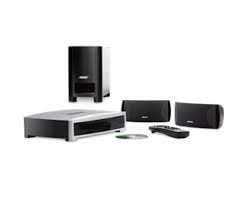The system includes an elegant media center featuring a progressive scan dvd/cd player with hdmi output and am/fm tuner. Two Speaker Home Cinema Support