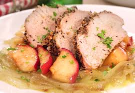 The recipe came from a family member and is such a treat. Recipe Pork Tenderloin With Apples And Onions Cleveland Clinic