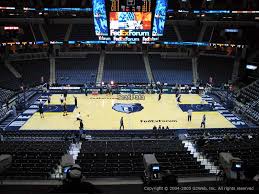 Fedex Forum Section P11 Memphis Grizzlies Rateyourseats Com