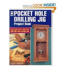 The Pocket Hole Drilling Jig Project Book Popular Woodworking Http Www Amazon Com Pocket Drill Pocket Hole Cool Woodworking Projects Wooden Clock Plans