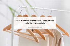 Dengan paduan warna baju yang ada di dalamnya membuat lemari ini terlihat lebih semarak. Solusi Mudah Dan Murah Menata Lemari Pakaian Mulai Dari Rp 9 900 Saja