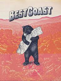 Best Coast The Only Place Poster Music Poster Band Posters Music Art