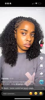 Anybody available to do this style? 8:50 CrochetHairstyles Crochet  Hairstyles Search 59.8K 272 22.7K Daniella 5-18 6,526 Here's a Cute Summer  Hairstyles link in bio!! Using @ygwigs.us Hair more Search human crochet