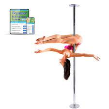 Chrome Portable Removable Dance Pole Home Kit | Video Lessons | Pole  Fitness Dancing Shop