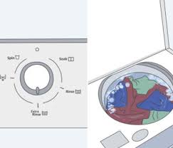 Use vinegar in the washing machine to set in the color of the fabric so it no longer fades or bleeds. Cleaning Clothes How To Articles From Wikihow