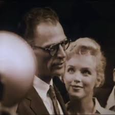 Marilyn Monroe and Arthur Miller