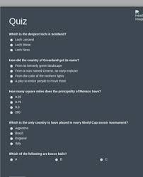 It's like the trivia that plays before the movie starts at the theater, but waaaaaaay longer. Retail Onboarding Quiz Form Template Jotform