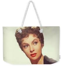 Gina Lollobrigida, Vintage Actress #9 Beach Towel by Esoterica Art Agency