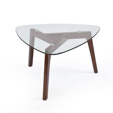 Triangle coffee table modern glass top, natural by times concepts (22) $659. Wasco Mid Century Modern Coffee Table With Glass Top Christopher Knight Home Target