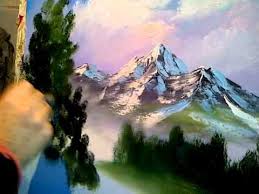 Paint With Kevin Hill Soft Meadow Youtube Winter Painting Bob Ross Paintings Bob Ross
