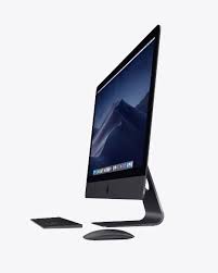 Imac Pro Mockup With Keyboard And Mouse In 2021 Free Psd Design Mockup Free Psd Iphone Mockup