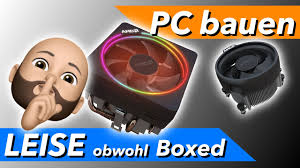 Mein boxer kühler von meinen neuen ryzen 5 2600 macht so hohe geräusche. Cpu Boxed Kuhler Leise Einstellen Amd Wraith Prism Rgb Youtube