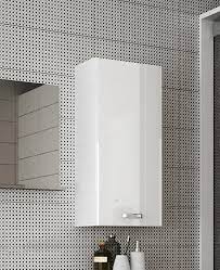 Formschöne bügelgriffe aus metall, korpus und front in weiß glanz, mit abs kanten. Hangeschrank Badezimmer Schrank Weiss Hochglanz Neu Badschranke Badezimmer Feldmann Wohnen Gmbh Online Shop