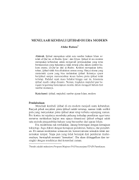 Pada dasarnya, ijtihad memiliki fungsi dalam membantu umat islam untuk menemukan solusi hukum dari masalah yang tidak memiliki dalil dalam quran dan hadits. Pdf Menelaah Kembali Ijtihad Di Era Modern