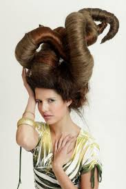 Bronx's design was inspired by her celebrity crush, 50 cent. 17 Avant Garde Hair Ideas Avant Garde Hair Hair Fantasy Hair