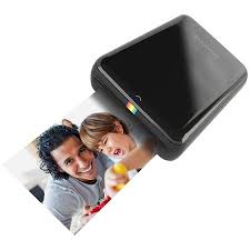 Polaroid Zip Mobile Instant Photo Printer Black Polmp01b Walmart Com Mobile Photo Printer Mobile Printer Mini Printer
