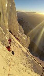 Which is the most dangerous section of k2? K2 Pakistan Death Zone Adventure Bottleneck Traverse During A Summit Push On The K2 Mountain Facebook