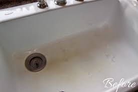 How To Clean A Porcelain Sink Clean Sink Cast Iron Sink
