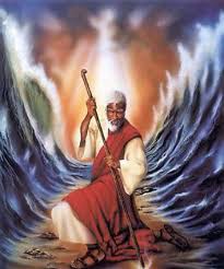 Moses Parting The Red Sea Parting The Red Sea African American Art Black Art Pictures