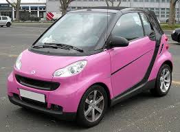 Mercedes Smart Fortwo Pink Mercedes Smart Smart Fortwo Smart Car