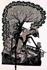 Traditional Indonesian Wayang Shadow Puppets Kulit Art Indonesia