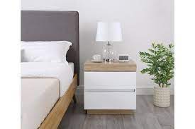 You can even find mirrored nightstands if that's what you need. A Fi Impresionat PoÈ™tÄƒ Semestru White Wood Bedside Table Justan Net