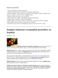 Hepatitis b is a viral infection that attacks the liver and can cause both acute and chronic disease. Hepatita C Regim Alimentar