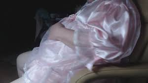 Mature Panty Sissy in Diapers and Plastic Panties: Gay Crossdresser Porn