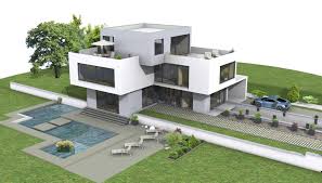 Dekoration Ideen Moderne Villa Grundriss 3d Mit Wohnung Selbst Erstellen Zeichnen Und 0 Moderne Villa Grundriss Moderne Architektur Architektur Wohnarchitektur