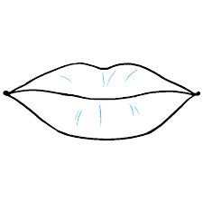 Here you could find the step by step description of drawing. How To Draw Lips Really Easy Drawing Tutorial Lips Drawing Drawing Tutorial Drawing Tutorial Easy