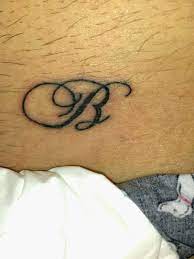 Combine two letters make tattoo. Letter B Tattoo Designs Elegant Arts Tattoo