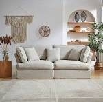 Disesuaikan 2 BANTAL KAIN SOFA COUCH FOR LIVING ROOM produsen Saka China |  Kabasa