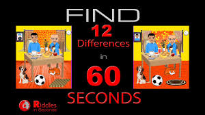 We did not find results for: Find 12 Differences In 60 Seconds Riddles In Seconds Youtube