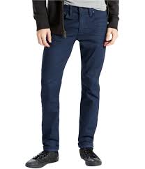 details about levis mens 512 slim fit jeans midnightrigid 33x34