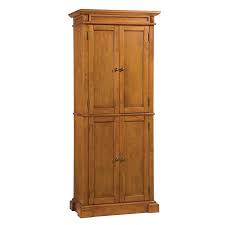 Shop Home Styles 30 In W X 72 In H X 16 In D Finished Distressed Oak Pantry Kitchen Wall Cabinet At Lowes Pantry Cabinet Kitchen Pantry Kitchen Cabinet Storage