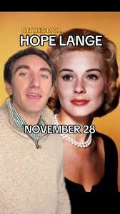 Celebrating Hope Lange: A Classic Hollywood Star