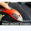 Your new powered scissors are designed to fit comfortably in your hand. 1