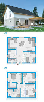 Linea 162 Schlusselfertiges Massivhaus 1 5 Geschossig Spektralhaus Ingutenwanden 1 5geschossig Grundriss Hausbau Massivh Haus Grundriss Haus Haus Bauen
