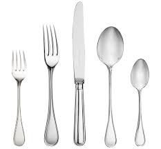 Offering service for eight people, this set is made. 36 Piece Sterling Silver Flatware Set With Chest Albi Christofle