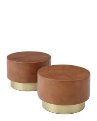 Furrinno round leather coffee table. Abbyson Living Havana Round Ivory Tufted Leather Coffee Table