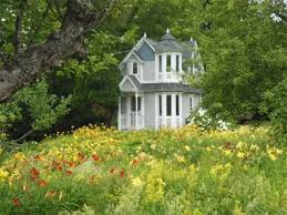 This tiny house is truly imaginative. Victorian Tiny Home On A Wildflower Meadow Belongs In A Fairytale