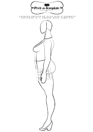 See more ideas about fashion figure templates, fashion figures, fashion drawing. Cool News Pret A Template Your Plus Size Fashion Sketch App The Curvy Fashionista