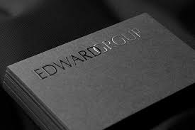 Raised letter business cards printing refers to the thermography printing process in which the letters are raised on the business card. Corporate Design Corporate Identity Kit Corporate Visual Identity Corporate Brand Identity Busin Luxury Business Cards Printing Business Cards Name Card Design