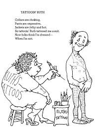 Tattooin Ruth Shel Silverstein Poems Silverstein Poems Shel Silverstein