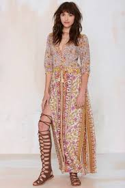 Spell Boho Blossom Maxi Dress Orange Maxi Dress Boho Outfits Dresses