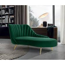 Everly Quinn Koger Chaise Lounge Wayfair Green Chaise Lounge Upholstered Chaise Lounge Green Chaise